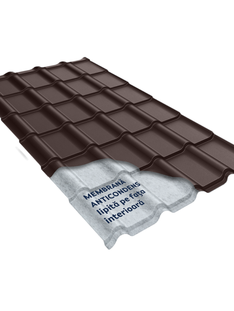 țiglă metalică Bello Fresco Smart finisaj mat Fresco 0,50 mm modul 350 mm